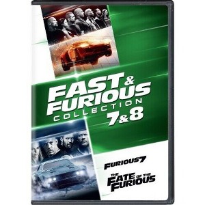 Fast & Furious Collection: 7 & 8 (DVD) - 1 of 1