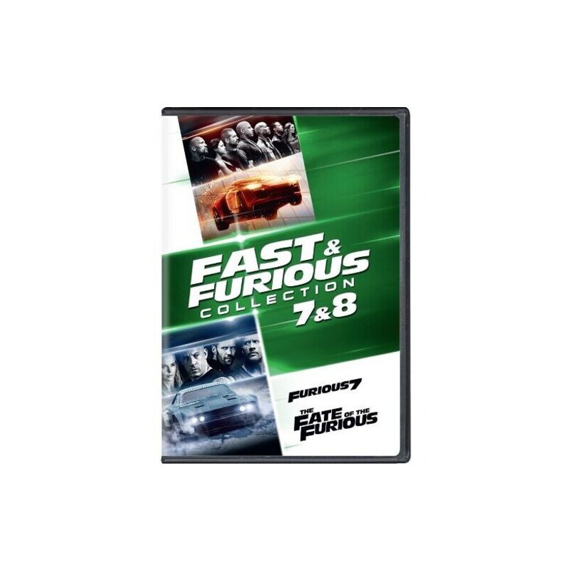 Fast & Furious Collection: 7 & 8 (DVD), 1 of 2