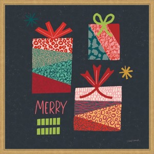 Amanti Art Winter Wonder IV by Cheryl Warrick Canvas Wall Art Print Framed 22-in. W x 22-in. H. - 1 of 4