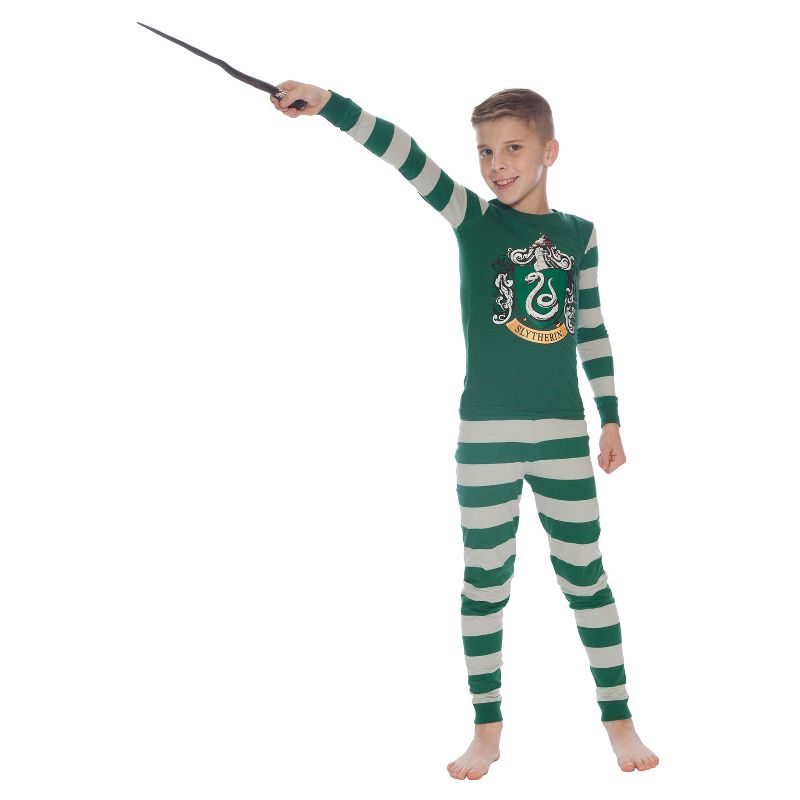 Intimo Harry Potter Kids All Houses Crest Pajamas, 4 of 5