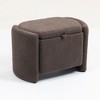 NicBex Modern Storage Ottoman with Solid Wood Frame, Mid Century Reading Armchair for Living Room, Bedroom - 3 of 4