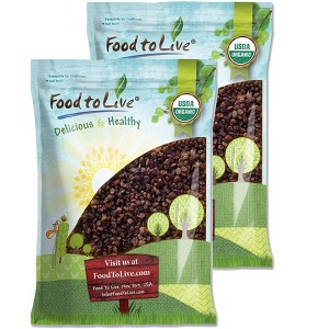 Imported Organic Raisins - Sun Dried Thompson Seedless Select Grapes, Non-GMO, Lightly Coated with Sunflower Oil - 1 of 4