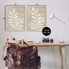 Stupell Industries Boho Botanical Leaf Silhouette 2pc Framed Giclee Art Set - 3 of 4