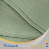 Color Sense 100% Cotton Warm & Cozy Super Soft Antimicrobial Matelasse Weave Blanket - 4 of 4