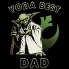 Men's Star Wars: A New Hope Yoda Best Dad T-Shirt - 2 of 4