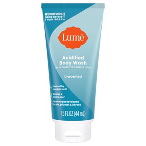 Lume Mini Tube Body Wash - Unscented - 1.5 fl oz - 1 of 4