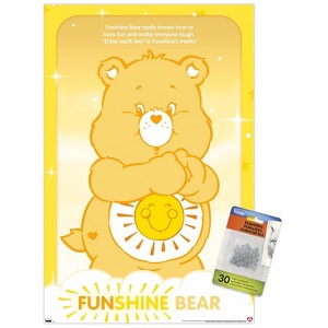 Trends International Care Bears - Funshine Bear Unframed Wall Poster Prints - 1 of 4