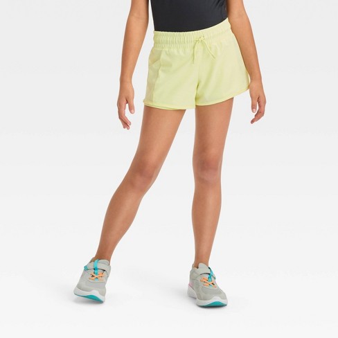 Girls' Athletic Tank Top - All In Motion™ Yellow Xl : Target