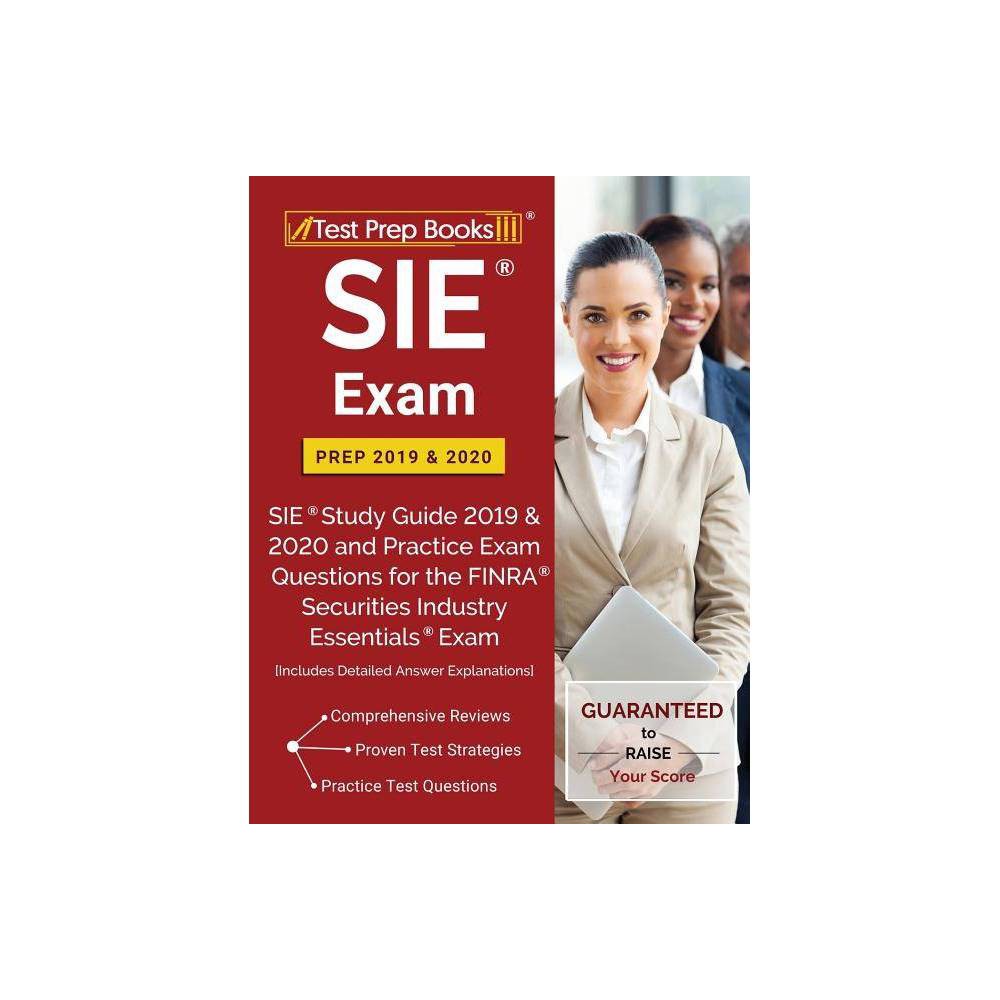 ISBN 9781628456417 SIE Exam Prep 2019 & 2020 by Test Prep Books (Paperback)