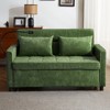 KWPZQEB 3 in 1 Sofa Bed, 56 Inch Convertible Pull Out Couch, Loveseat Sleeper Sofa with USB Ports & Phone Holder, Sofa Couches for Living Room - 3 of 4