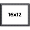 PosterPalooza | Linear Black Picture Frame - UV Acrylic, Backing Board, Hanging Hardware Included - 2 of 4