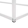 Vynxaria Twin Size Metal House Bed with Trundle - Stylish & Space-Saving Solution - 4 of 4
