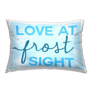 Stupell Industries Funny Winter Love Pun Indoor Pillow, 14 x 20 - 1 of 3