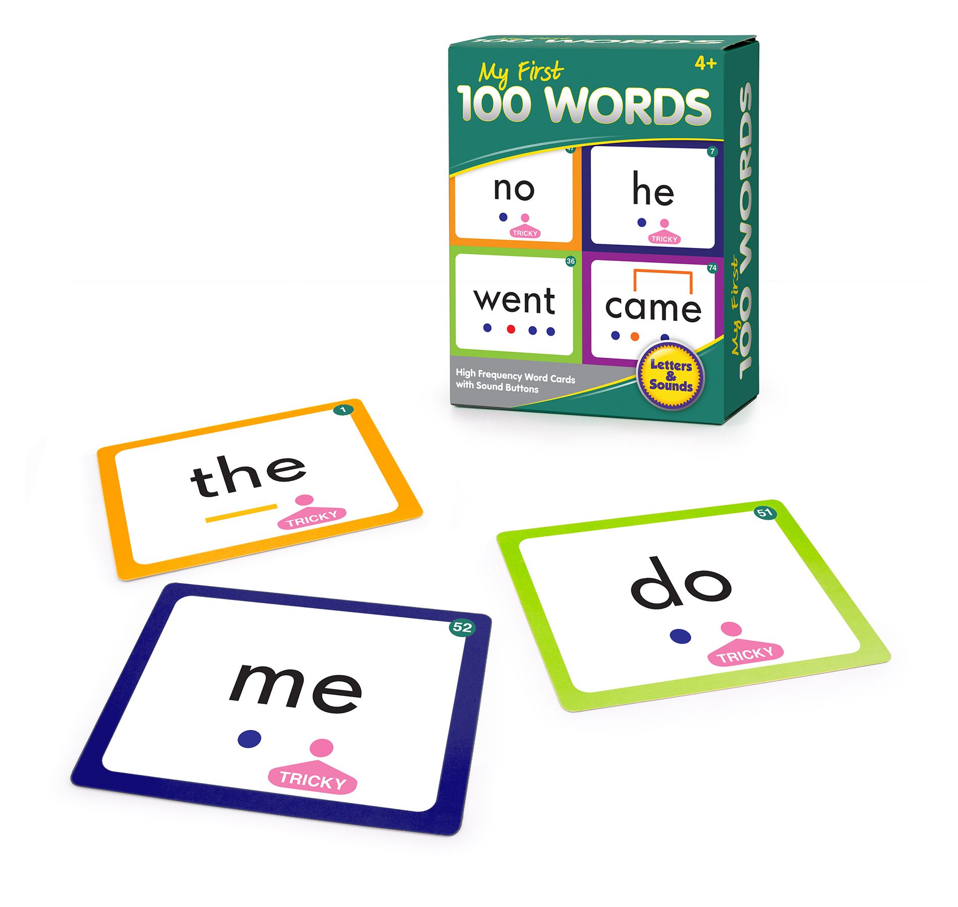 Junior Learning® My First 100 Words Cards