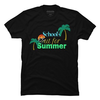 Men's Design By Humans School's out for Summer By Lamondcreations T-Shirt