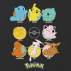 Girl's Pokemon Character Pokeball Circles Crop T-Shirt - 2 of 3