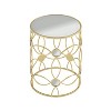 NicBex Side Table Simple Coffee Table with Hollow Design Modern End Table for Bederoom and Living Room - 4 of 4