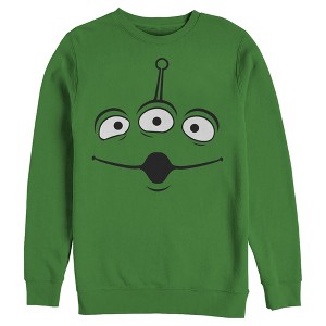 Men's Toy Story Squeeze Alien Costume Tee Sweatshirt - 1 of 3