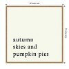 Amanti Art Autumn Skies Pumpkin Pies by Amanti Art Portfolio Canvas Wall Art Print Framed 22 x 22-in. - 3 of 4