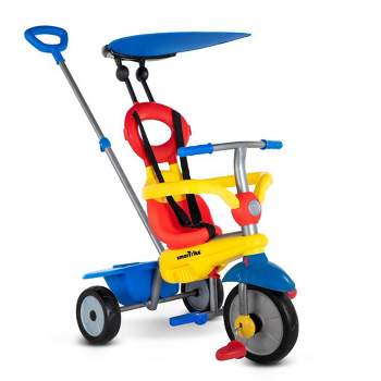  Radio Flyer Stroll 'N Trike - Triciclo rojo 4 en 1 para niños  pequeños de 1 a 5 años, 19.88 x 35.04 x 40.75 pulgadas : Juguetes y Juegos