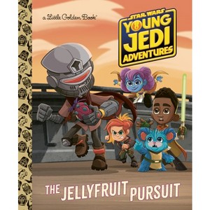 The Jellyfruit Pursuit (Star Wars: Young Jedi Adventures) - (Little Golden Book) by  Golden Books (Hardcover) - 1 of 1