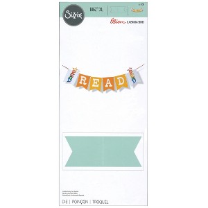 Ellison Education Sizzix Bigz XL Die - Banner, Ribbon - 1 of 2