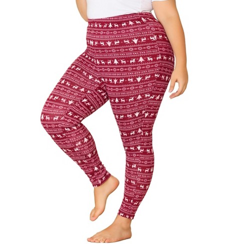 Plus size christmas leggins sale