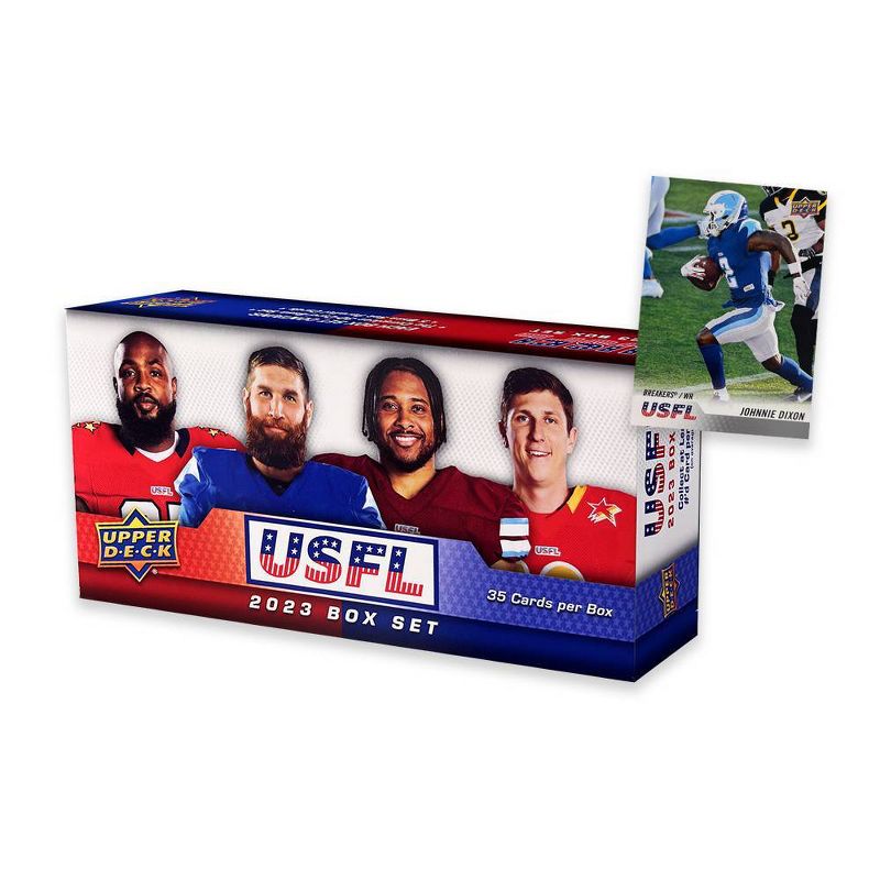 2023 Upper Deck USFL Football Trading Card Box Set, 2 of 4