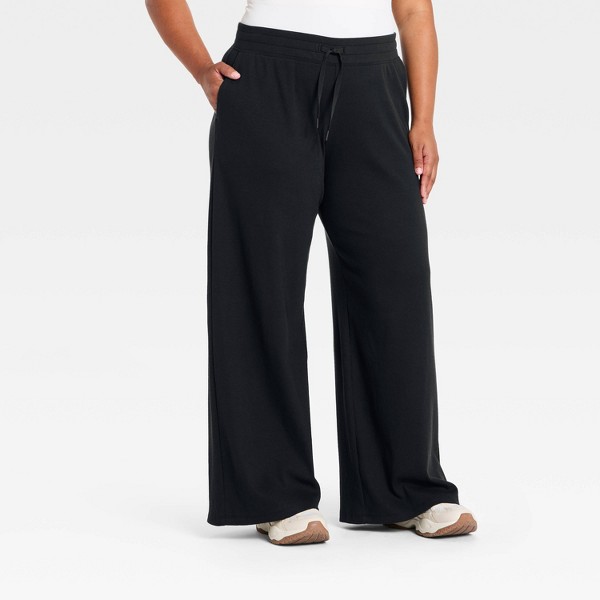 Pantalón de pierna recta con canalé para mujer - All In Motion™ 4