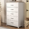 Galano Kellie 5 Drawer 31.5 in. Wide Chest of Drawer (Sturdy, Effortless Assembly with Interlocking Drawers) - 2 of 4