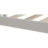 Streamdale Platform Bed Frame with Headboard, Wood Slat Support, No Box Spring Needed, Full, White - 4 of 4