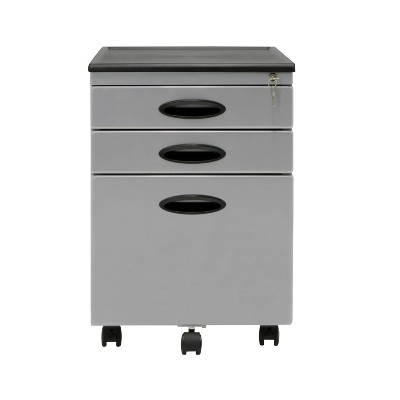 Metal Storage File Cabinet Plus with Casters - Calico Designs