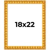 PosterPalooza | 18x22 Bamboo Picture Frame, UV Acrylic, 4 Finishes - Brown, Black, Gold, and Natural - 2 of 4