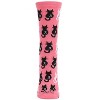 Memoi Pink Cat Ribbon Breast Cancer Awareness Bamboo Blend Socks - 2 of 4