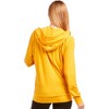 Sofra Women's Cotton Comfort Zip Up Hoodie Jersey Sweater - 4 of 4