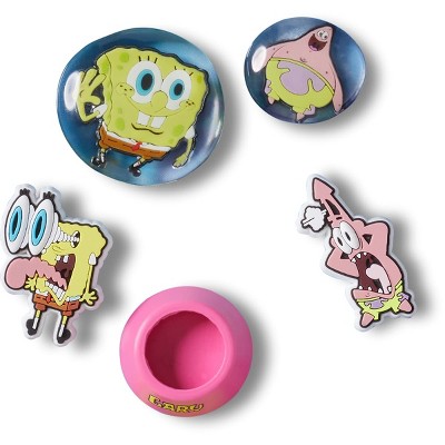Crocs Jibbitz Spongebob Squarepants Shoe Charms 5pk