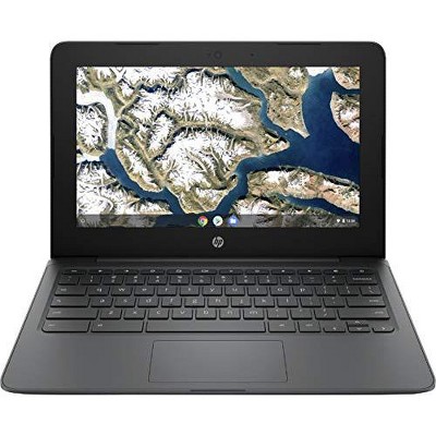 HP - 11.6" Chromebook - Intel Celeron - 4GB Memory - 32GB eMMC Flash Memory - Ash Gray