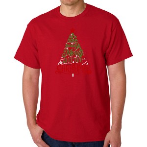 LA Pop Art Have Yourself a Merry Little Christmas - Men's Word Art T-Shirt - 1 of 4