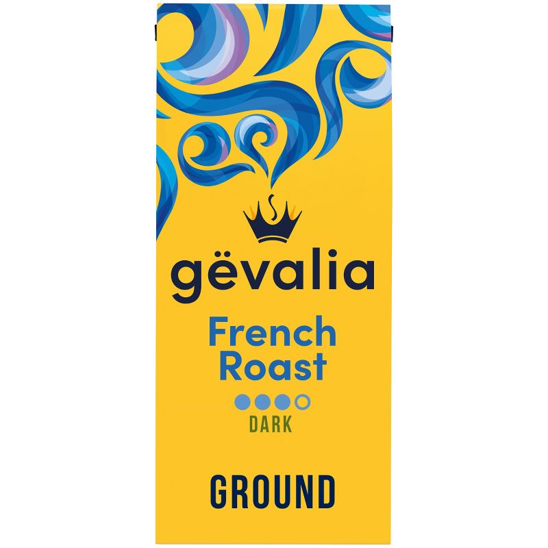 Gevalia French Dark Roast Ground Coffee - 12oz, 1 of 11