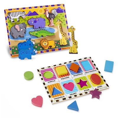 melissa & doug wooden puzzles