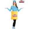 HalloweenCostumes.com Large   Play-Doh Costume for Adults, Red/Blue/Yellow - 2 of 4