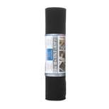 Con-Tact Brand Grip Premium Non-Adhesive Shelf Liner- Thick Grip Black (18''x 8')