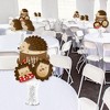 Big Dot of Happiness Forest Hedgehogs - Woodland Birthday Party or Baby Shower Centerpiece Sticks - Showstopper Table Toppers - 35 Pieces - 2 of 4