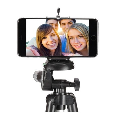 Sunpak TravelMate 50/B 50 Tripod for Cameras Smartphones and GoPro - Black