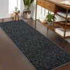 Washable Modern Solid Living Room Rugs, Soft Non Slip Contemporary Throw Bedroom Carpet, Large Dining Room Area Rugs - 4 of 4