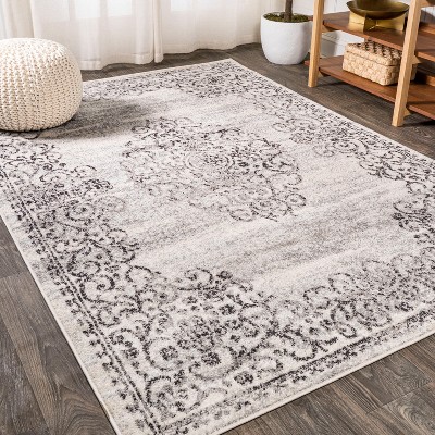 Minori Filigree Medallion Area Rug  - JONATHAN Y