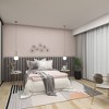 Metal Floral Wire Wall Decor Black - CosmoLiving by Cosmopolitan: Iron Botanical Art, Indoor Vertical Display - 2 of 4