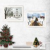 2- Piece Vignette Sleigh Bells Ring White Framed Wall Art for Living Room, Bedroom Wall Art Print for Home Decor by Billy Jacobs - 4 of 4