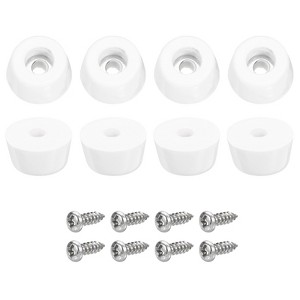 Unique Bargains Non-Slip Noise Reduction Non-Marking Rubber Bumper Feet 8 Pcs - 1 of 4