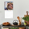 2026 Square Wall Calendar, Baking, 16-Month Food Theme, 180 Reminder Stickers (12x12 In) - 2 of 4
